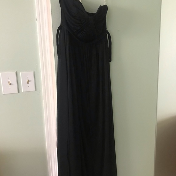 Black convertible floor-length evening gown - Picture 2 of 2